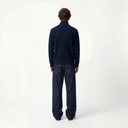 Dual Ribbed Knit Jacket